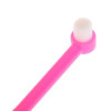 Single-bristled toothbrush, cylindrical, Pink